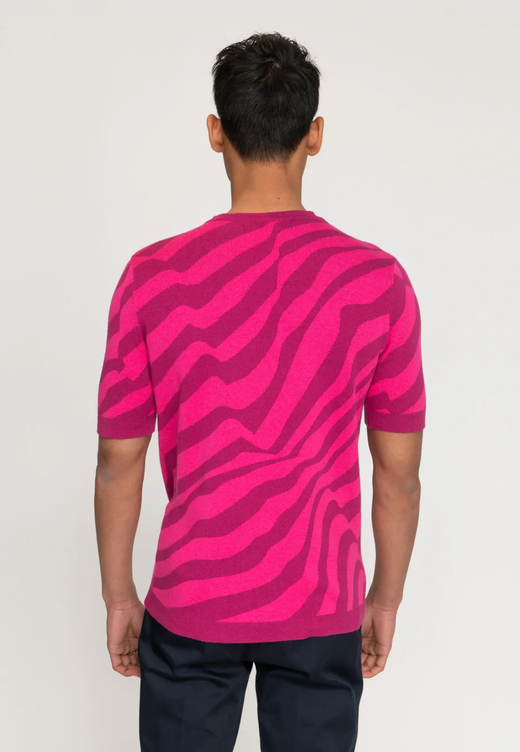 Pierre Talamon Break T-shirt Rose Fuchsia Homme