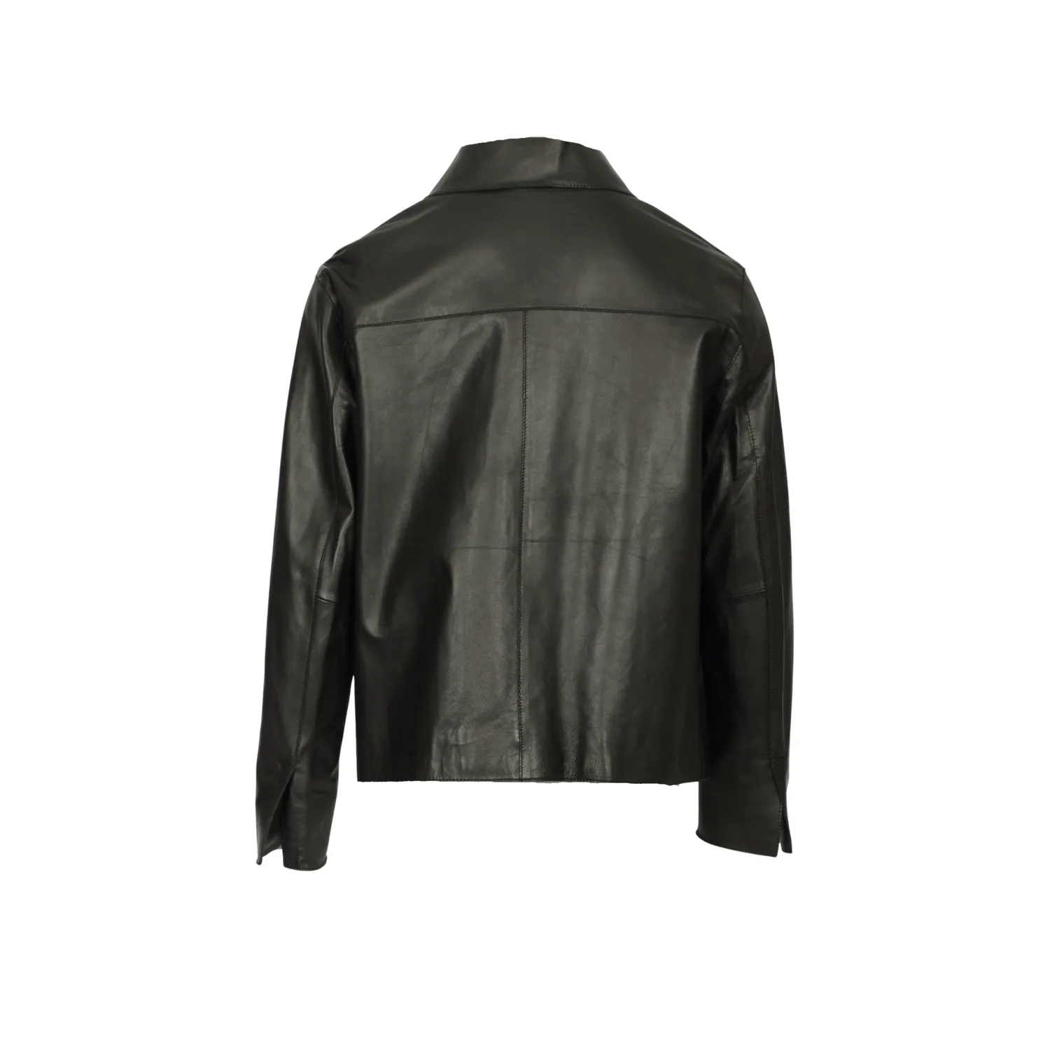 Oakwood Houston 65311 veste cuir mouton noire