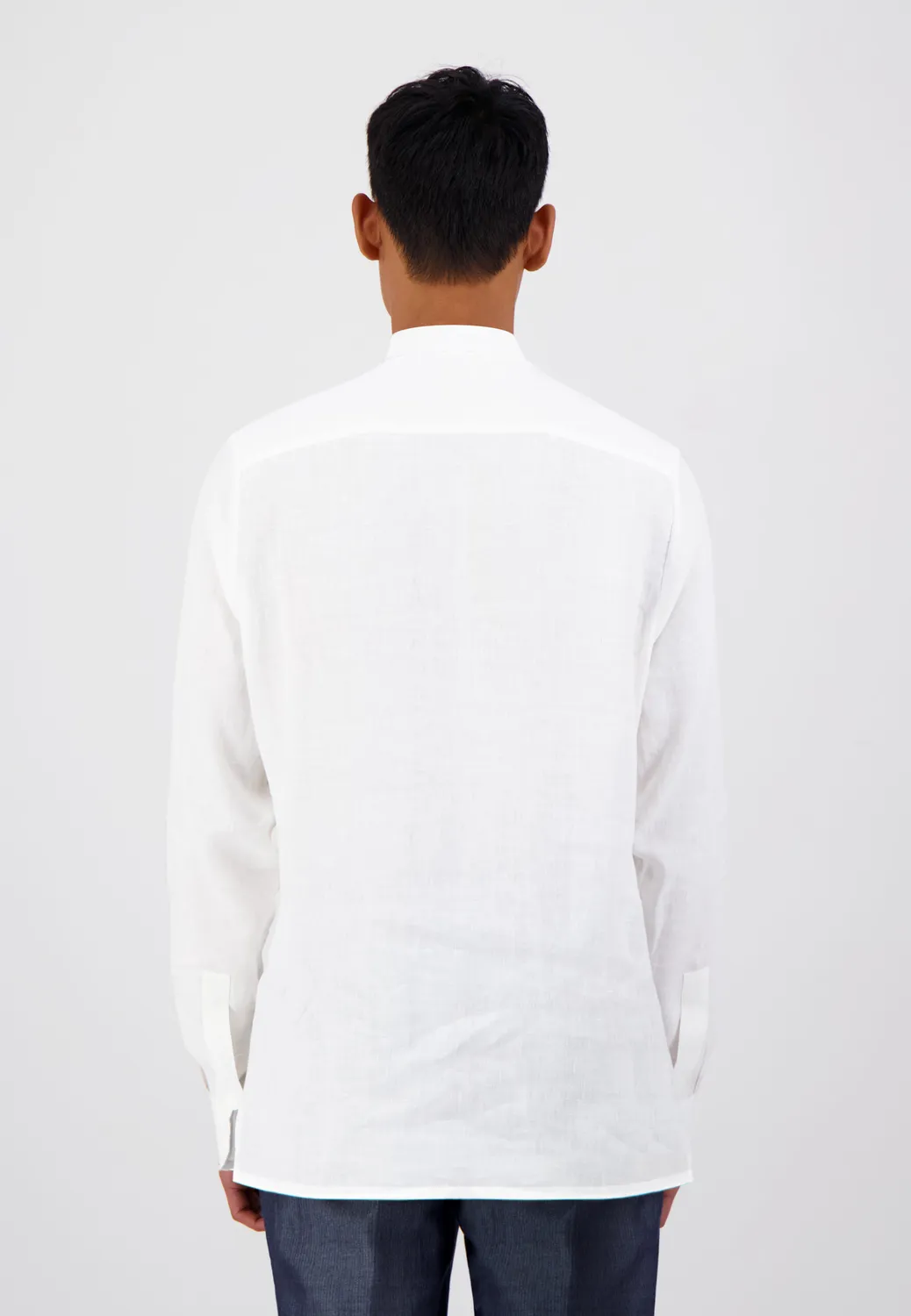 Pierre Talamon Double Mao chemise col mao homme