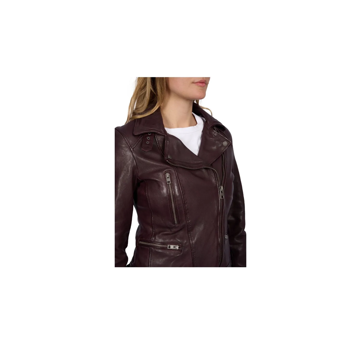 Oakwood Video 62065 blouson porto cuir lavé