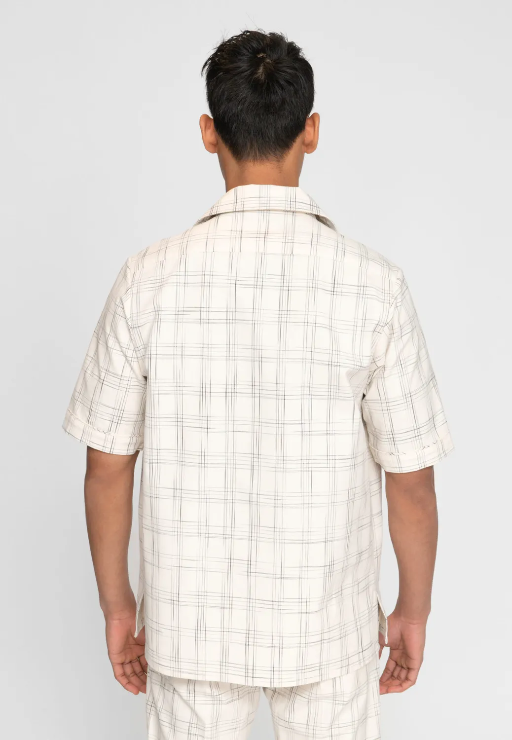 Pierre Talamon chemise carreaux manches courtes