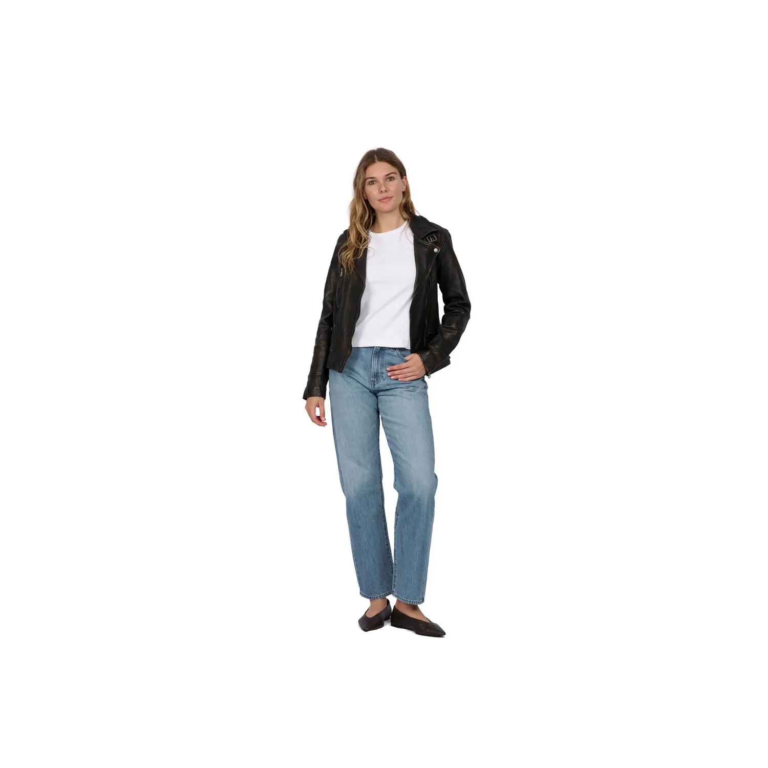 Oakwood Video 62065 blouson cuir marron vieilli