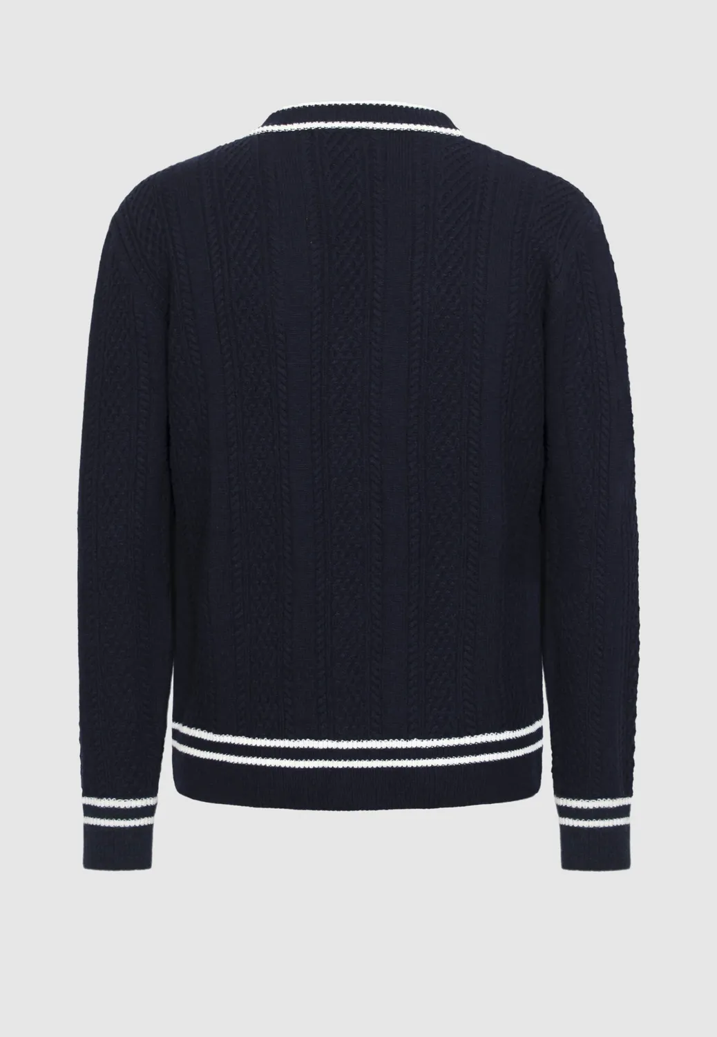 Pierre Talamon Tors cardigan torsadé homme