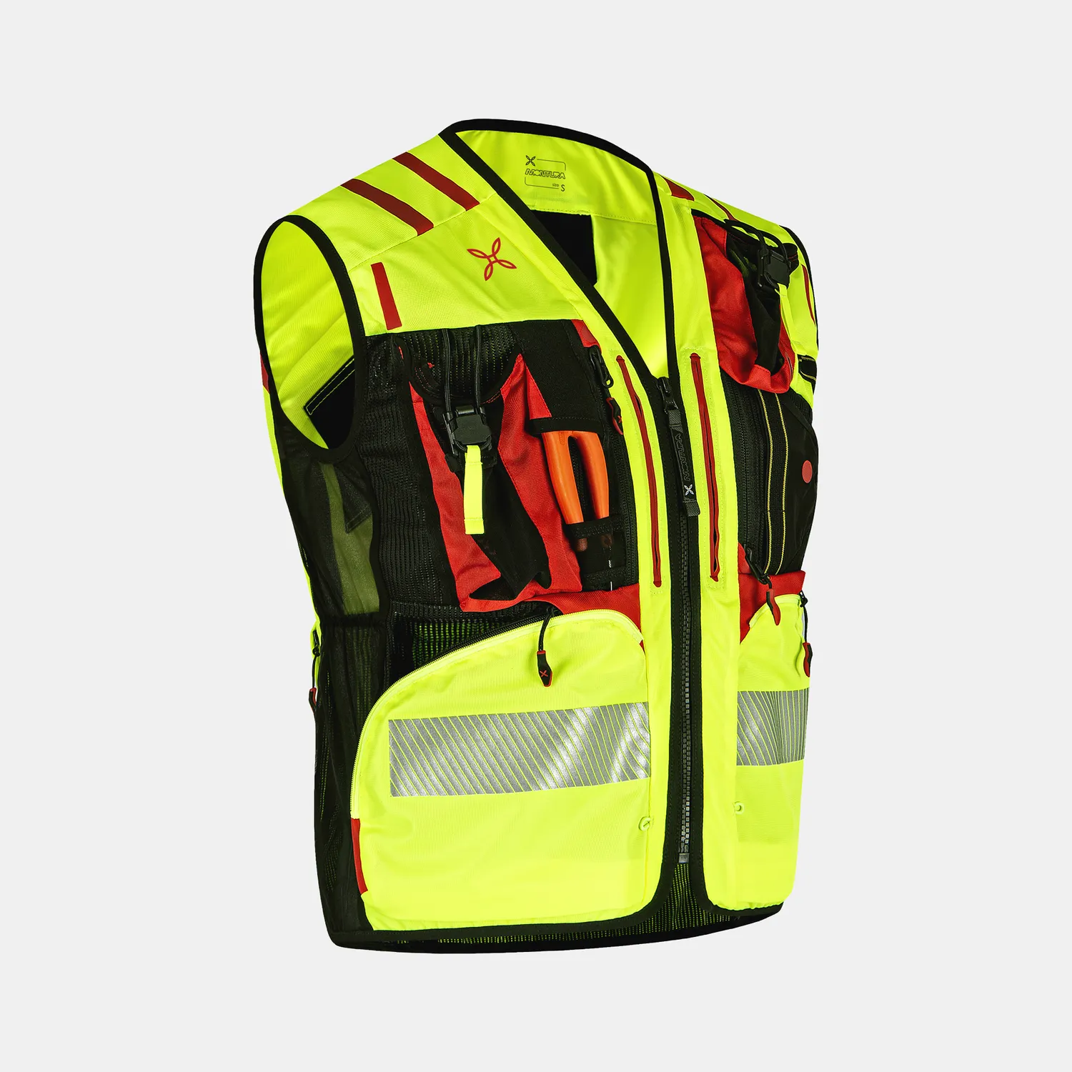 Montura Operator Evo 4 gilet secours jaune fluo sécurité