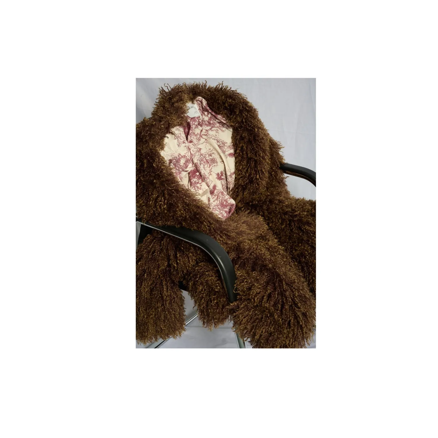 Oakwood Harper 65261 manteau fausse fourrure bronze