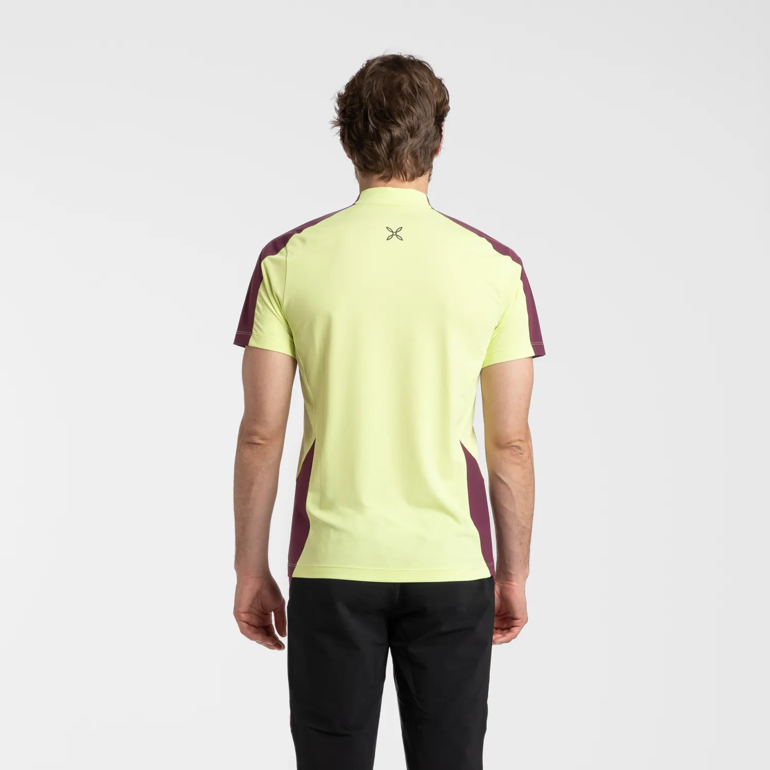 Montura Hade Zip T-Shirt t-shirt homme black antracite respirant