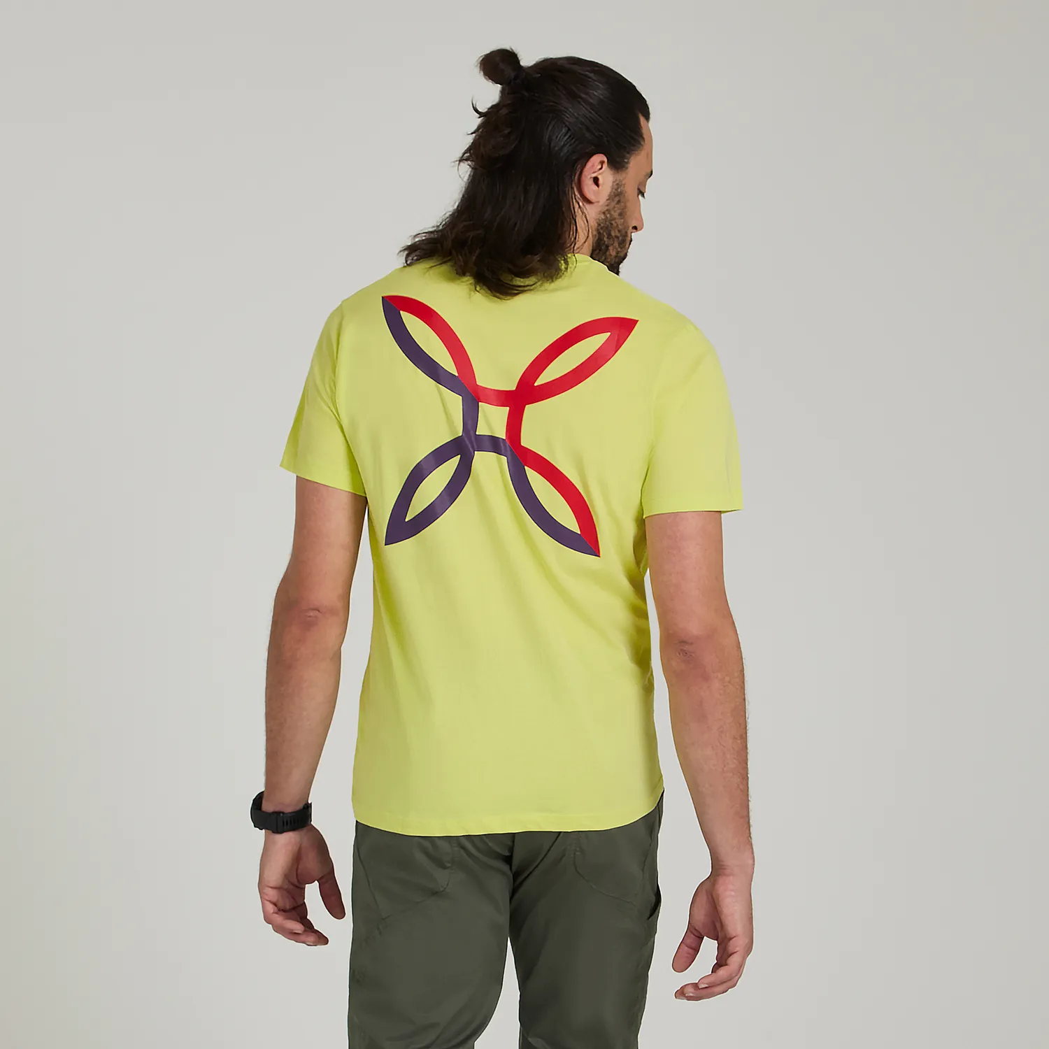 Montura Team Vertigo t-shirt homme lime coton bio