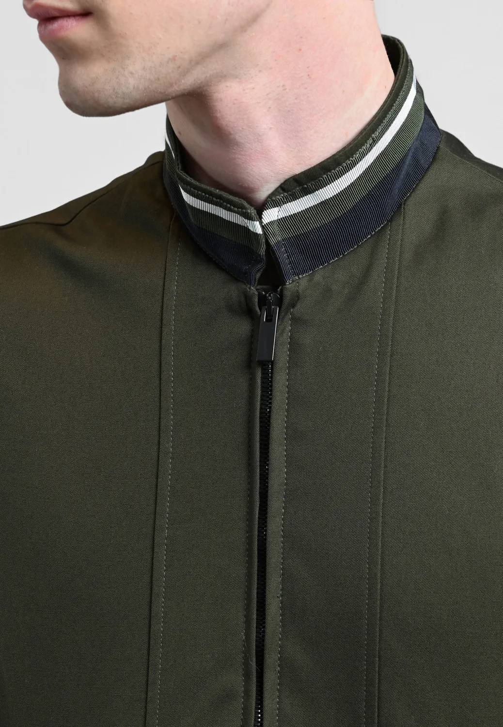 Pierre Talamon Bauer blouson kaki prêt à porter