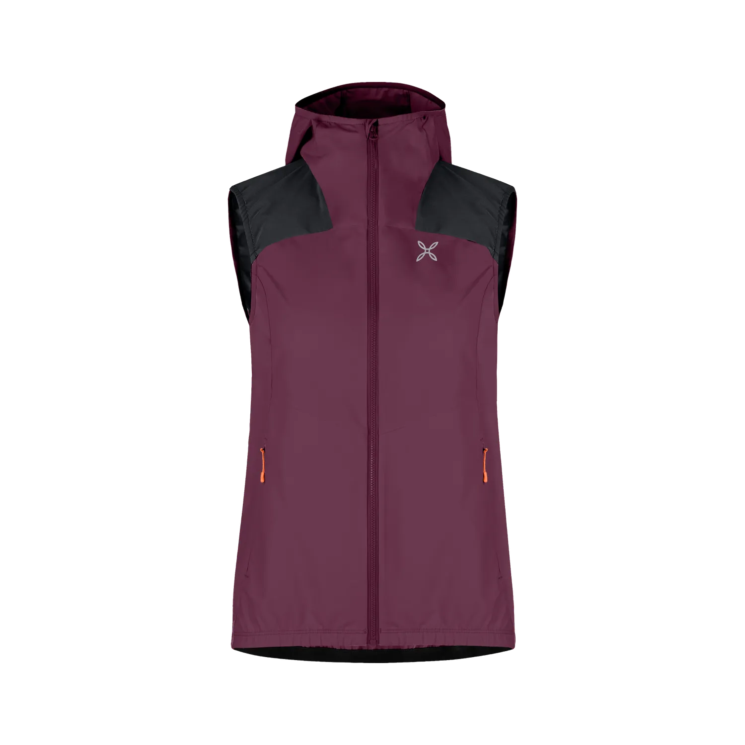Montura Rise Hooded Vest gilet randonnée femme black