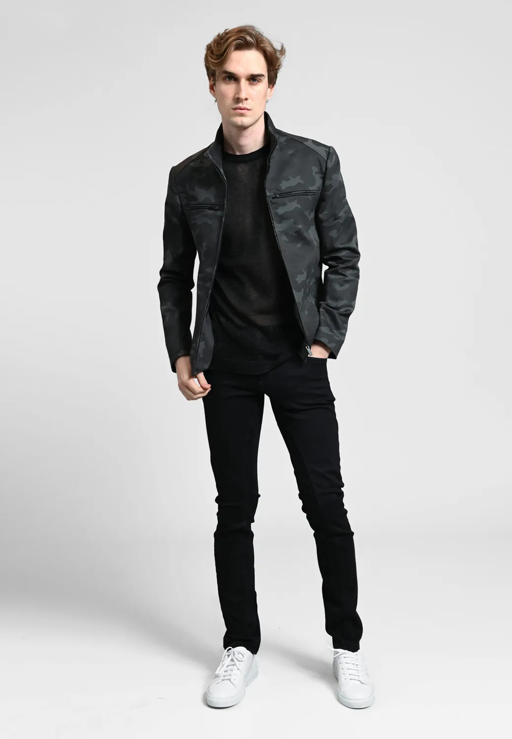 Pierre Talamon Matore T Dark Camo blouson camouflage