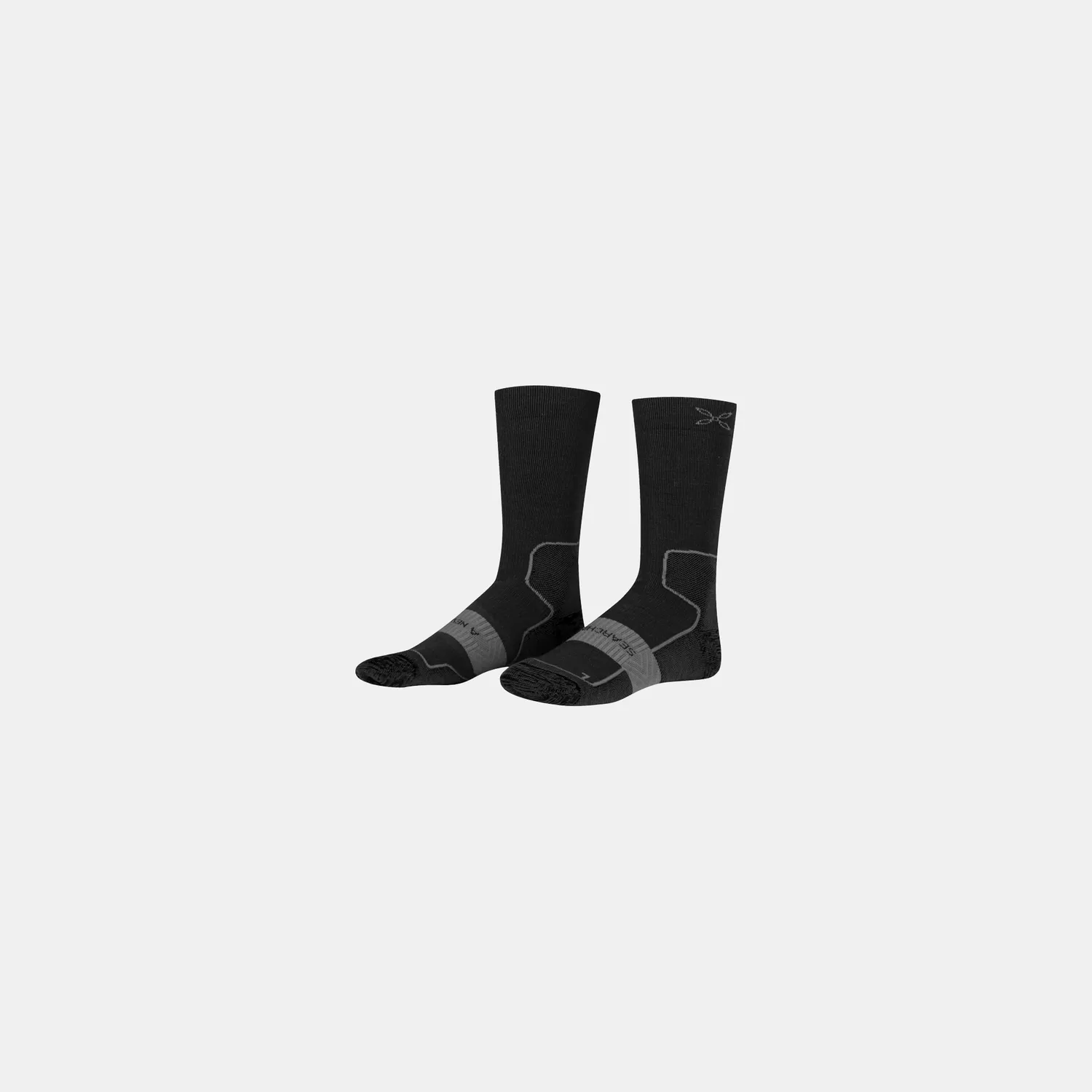Montura Merino Wool Warm Mid chaussettes noires chaudes