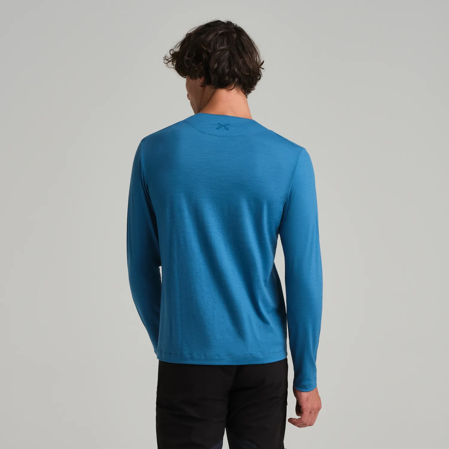 Montura Merino Dot L/S Tee t-shirt black manches longues