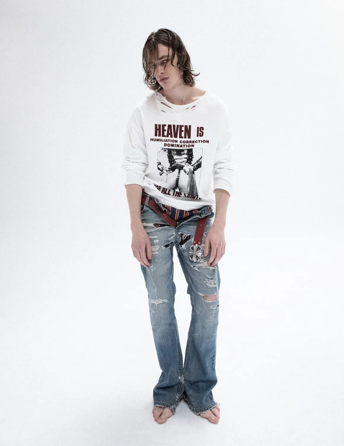 Paolo Leduc Heaven t-shirt manche longue noir