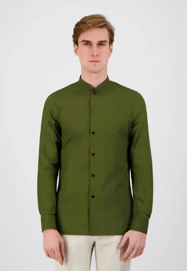 Pierre Talamon Maoc chemise kaki prêt à porter
