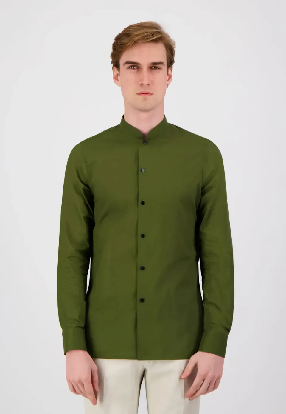Pierre Talamon Maoc chemise kaki prêt à porter