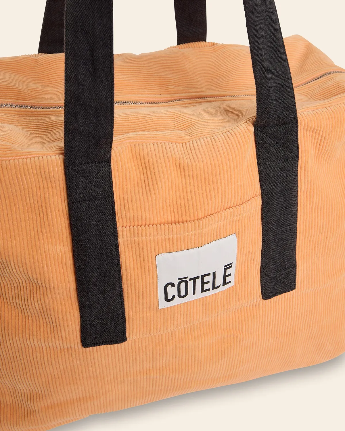 Cotelé Paris sac Bonny pêche week-end velours bio TU
