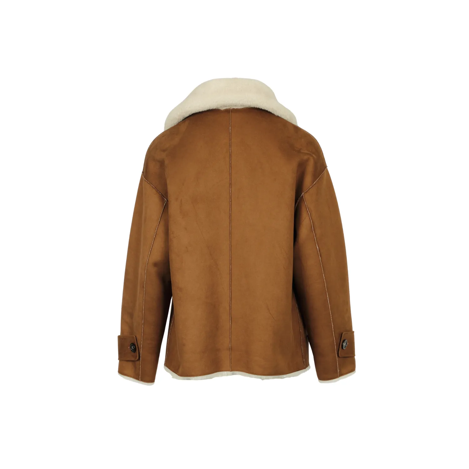Oakwood Mundi 65254 veste fausse fourrure marron clair