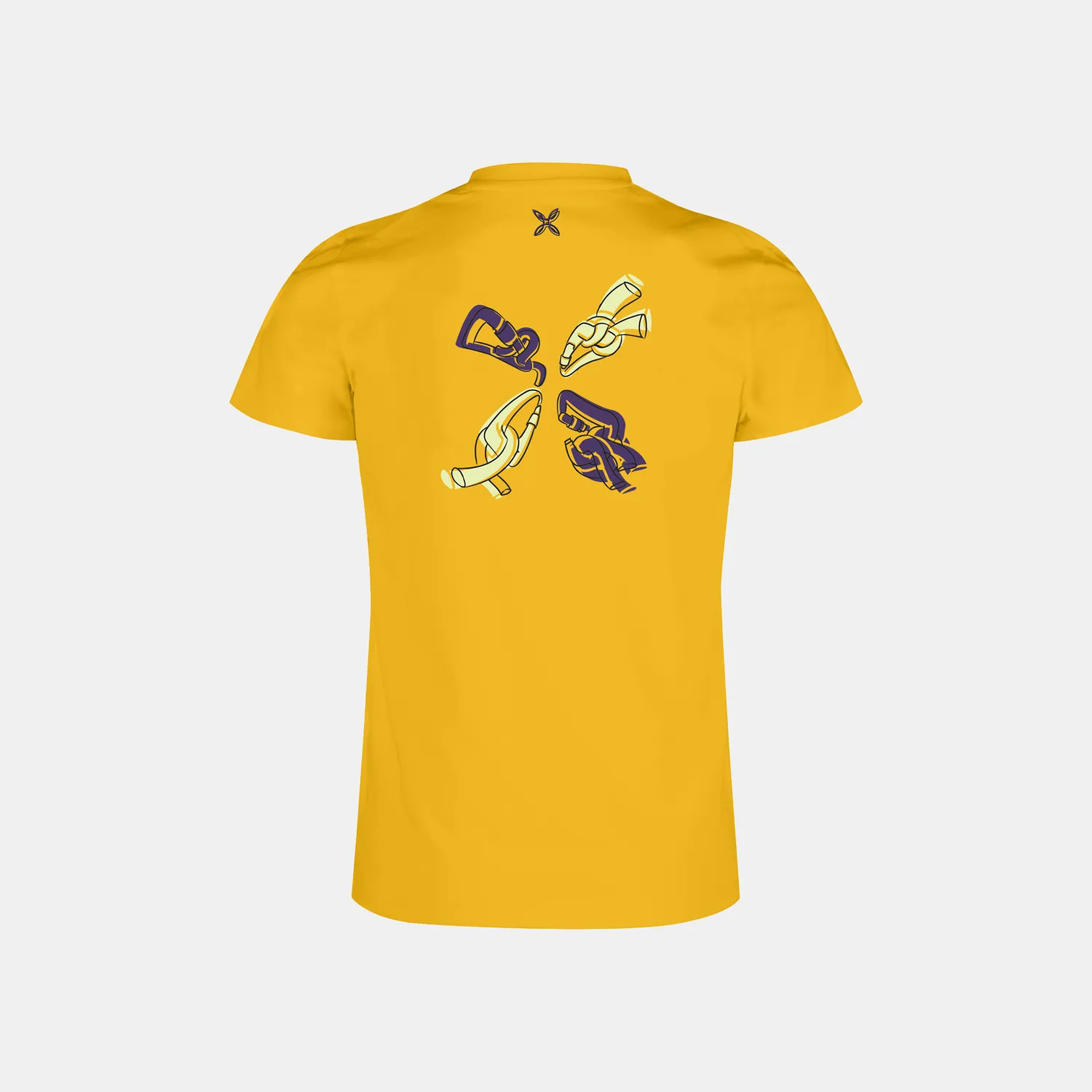 Montura Knots T-Shirt t-shirt enfant moutarde coton