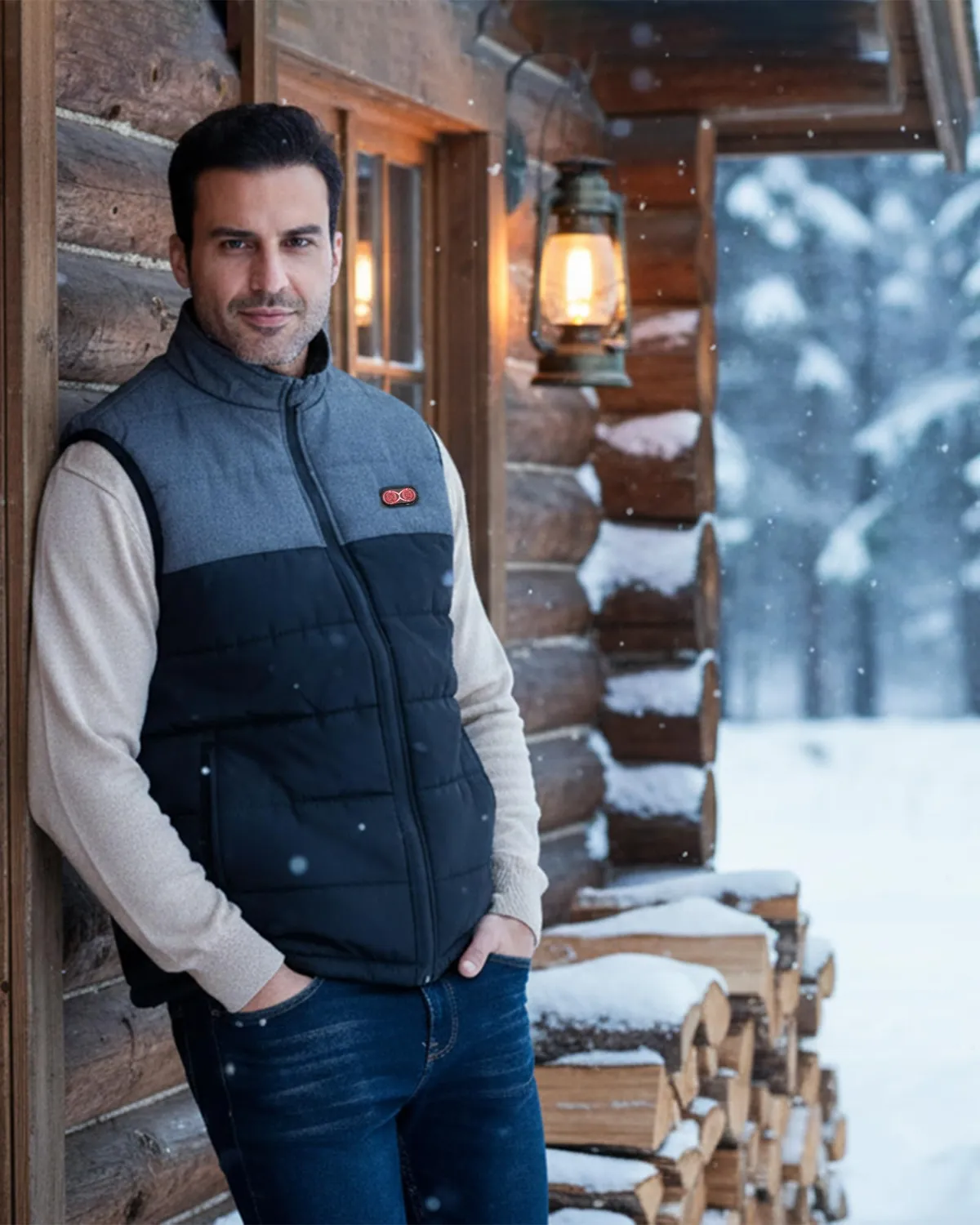 Vapesoon 15 Zones Gilet Chauffant Taille L 3 Niveaux
