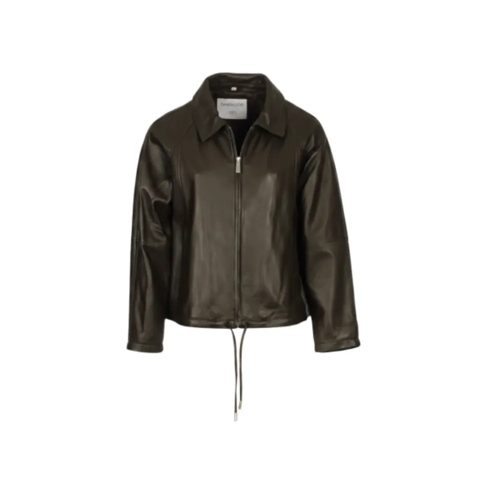 Oakwood Melrose 65314 blouson cuir choco