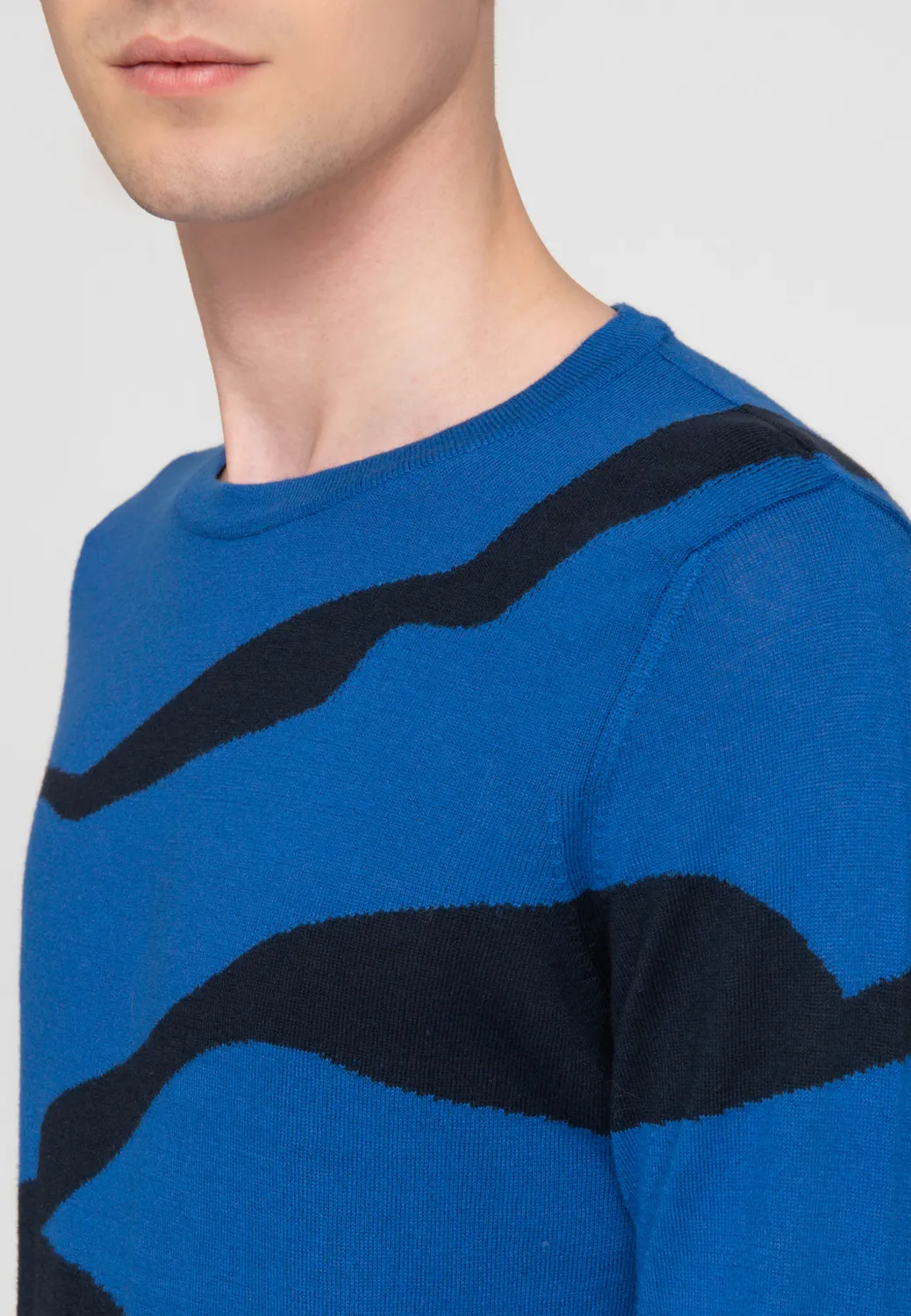 Pierre Talamon Smash pull bleu roi vif