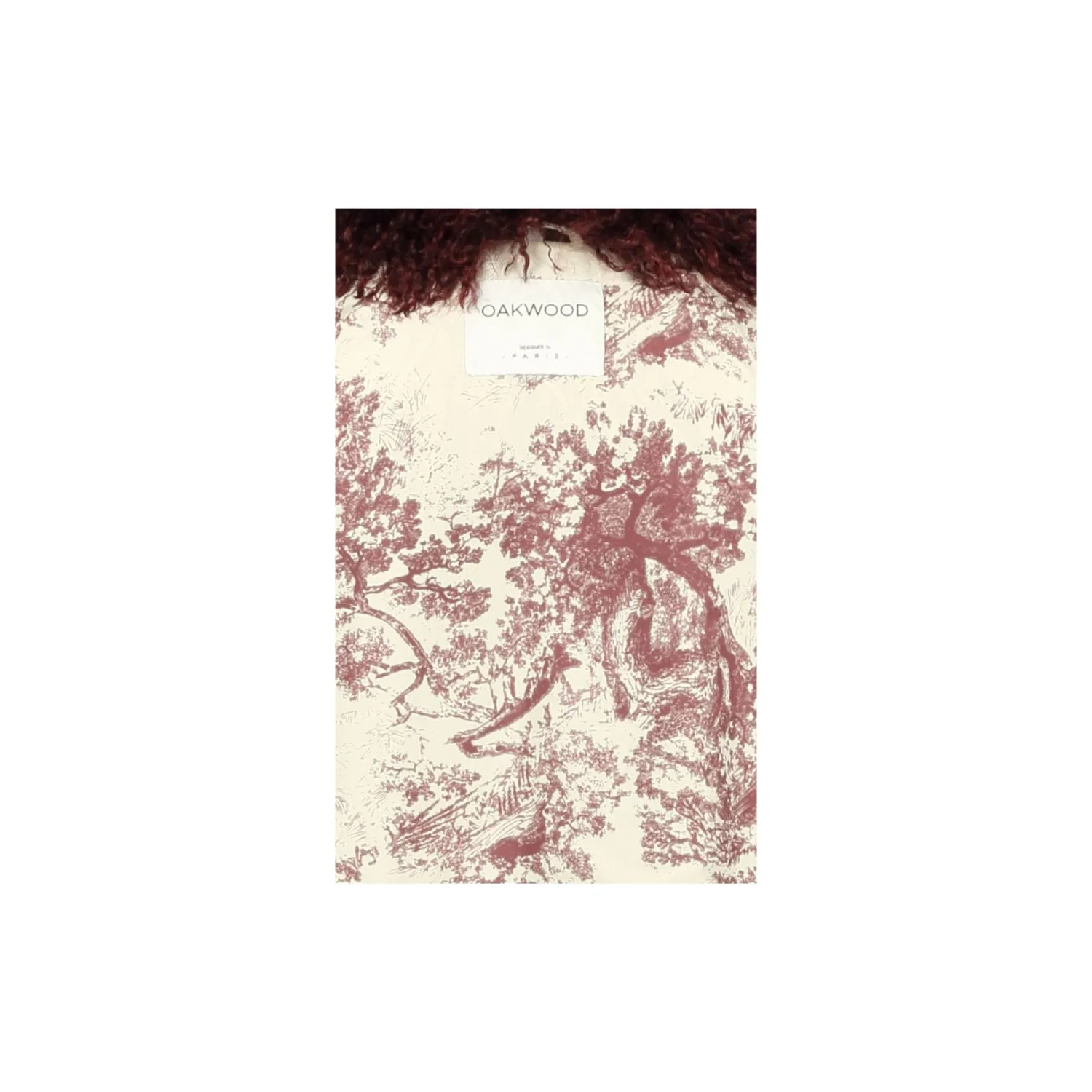 Oakwood Kiwi 65262 veste fausse fourrure porto chaude