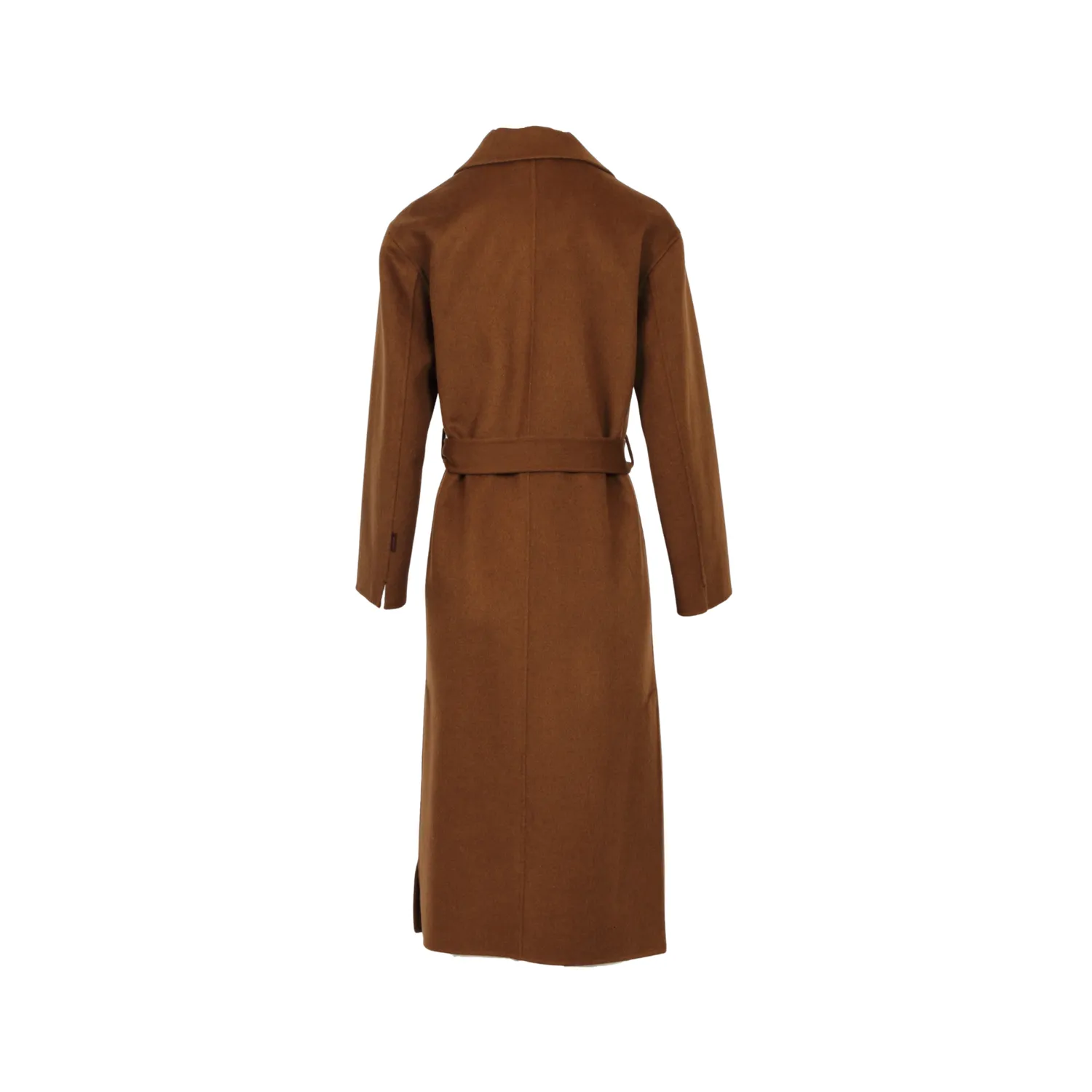 Oakwood Allegoria 64303 manteau laine tabacco ceinture