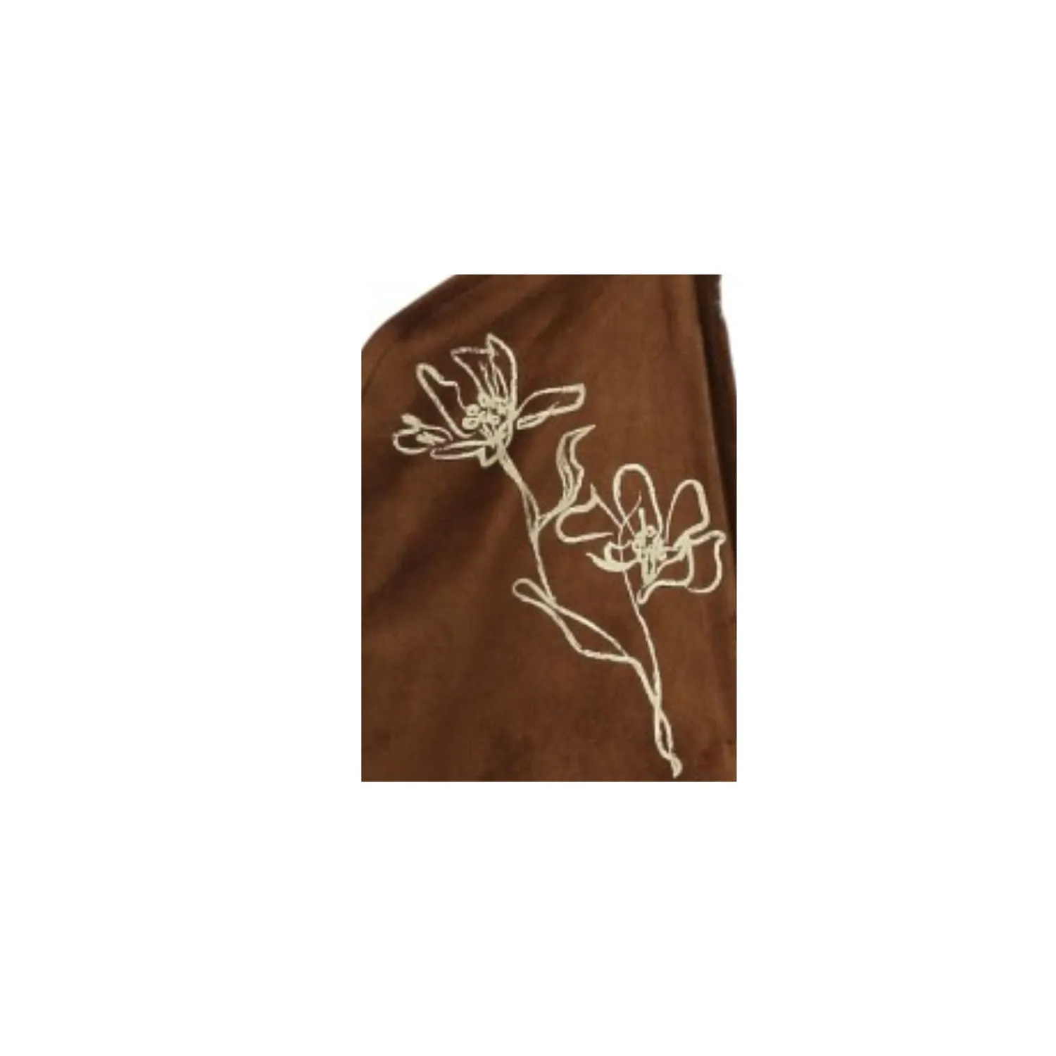 Oakwood Vinci 65256 blouson marron fausse fourrure