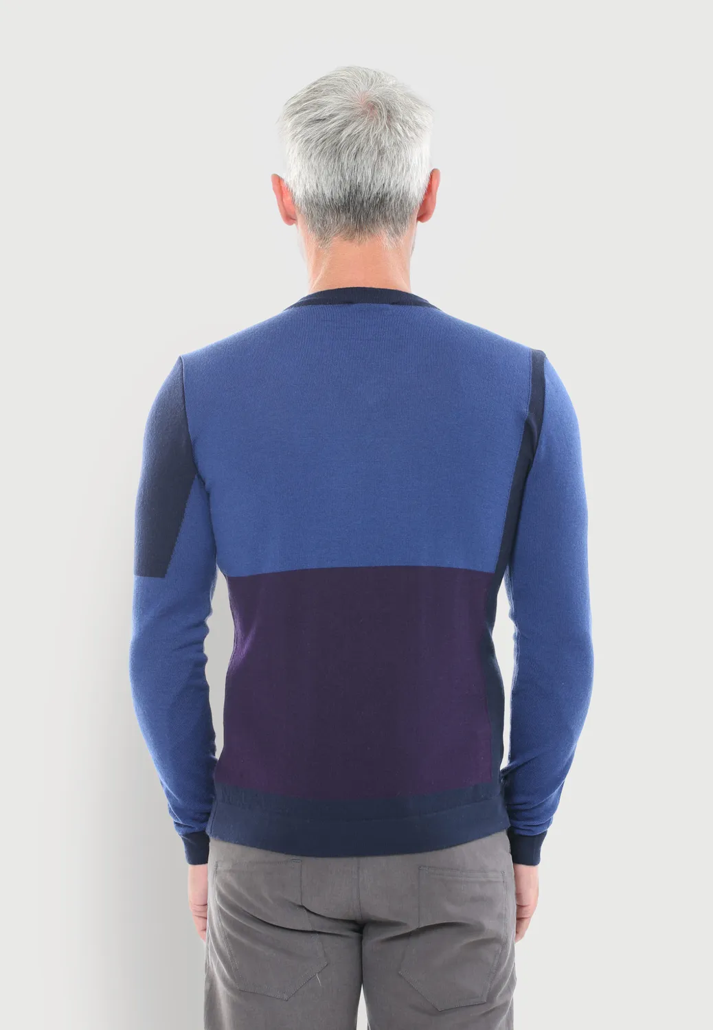 Pierre Talamon Boyd pull bleu homme