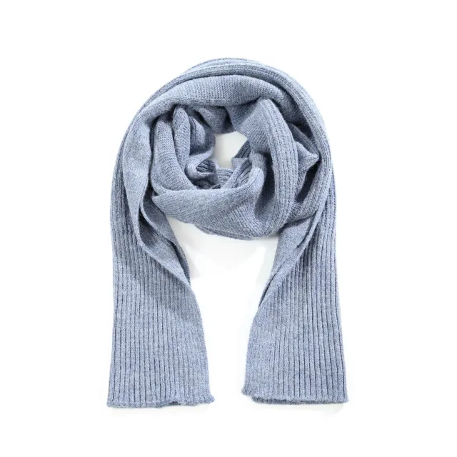 OAKWOOD MAXIMUM 63480 écharpe laine bleu ciel