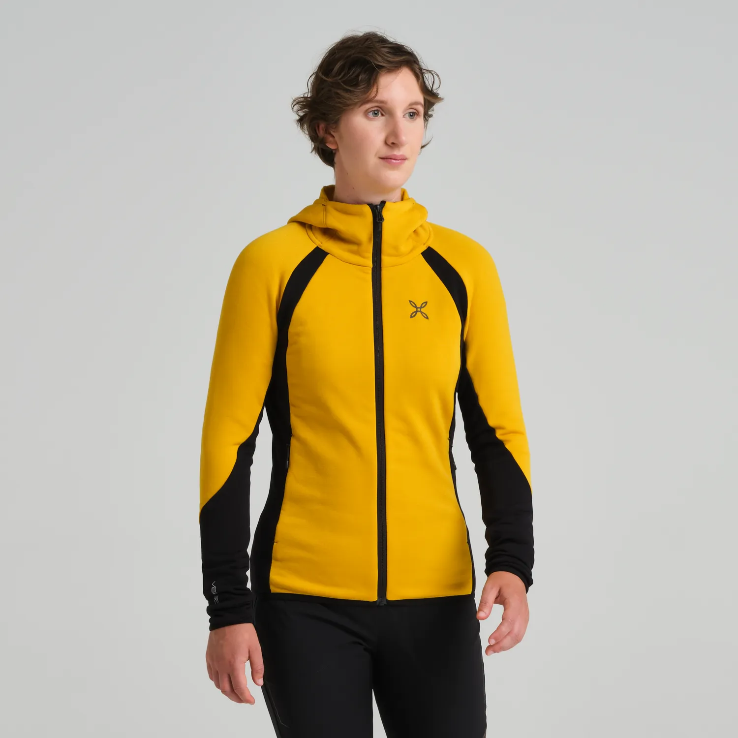 Montura Altitude Maglia polaire femme noire stretch