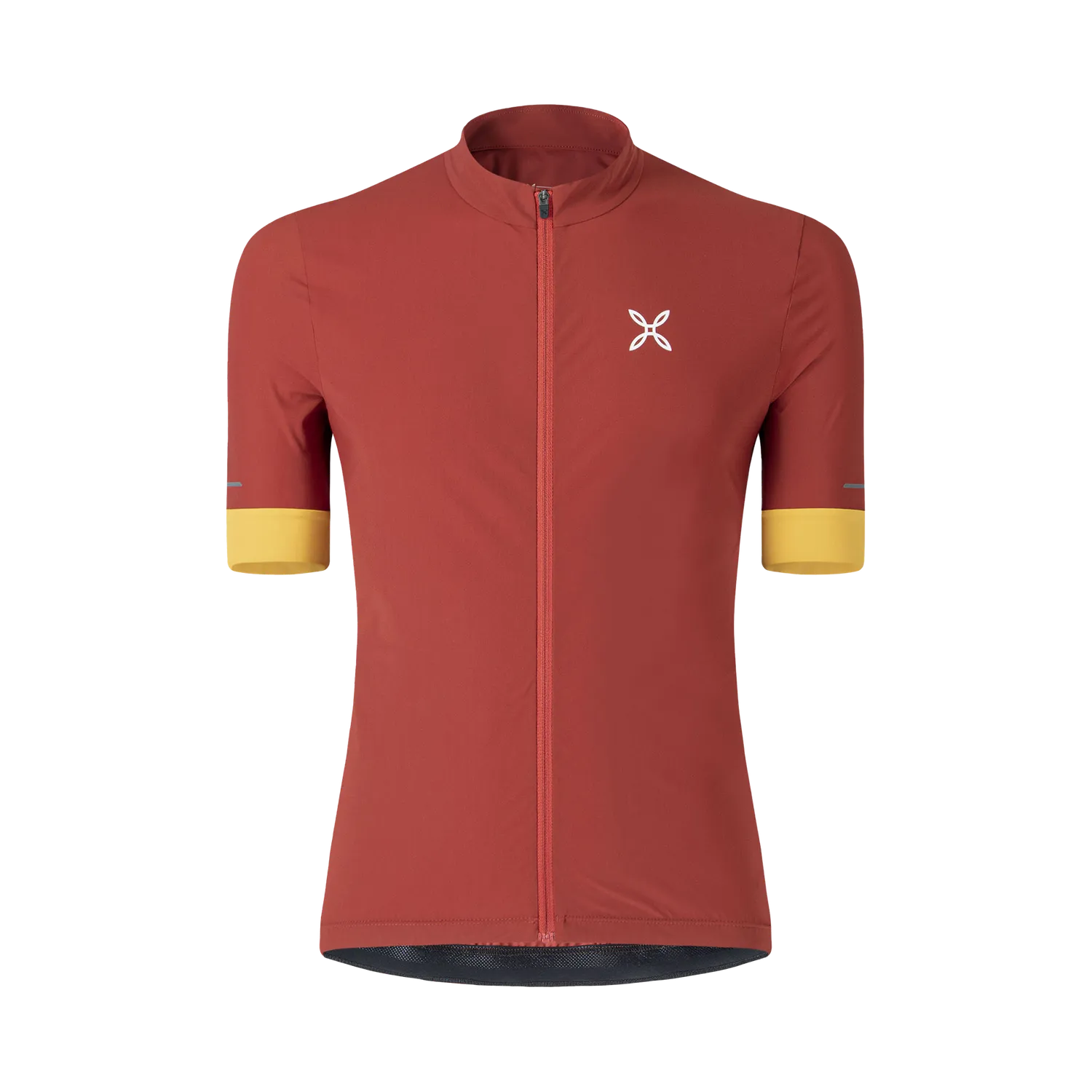 Montura Terra Full Zip t-shirt bleu marine col zippé