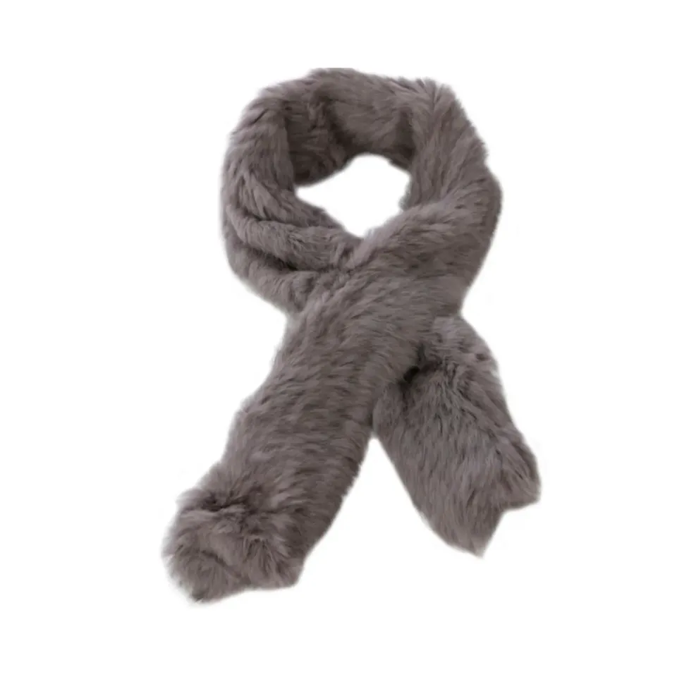 Oakwood Virtuose 63082 écharpe gris fourrure lapin