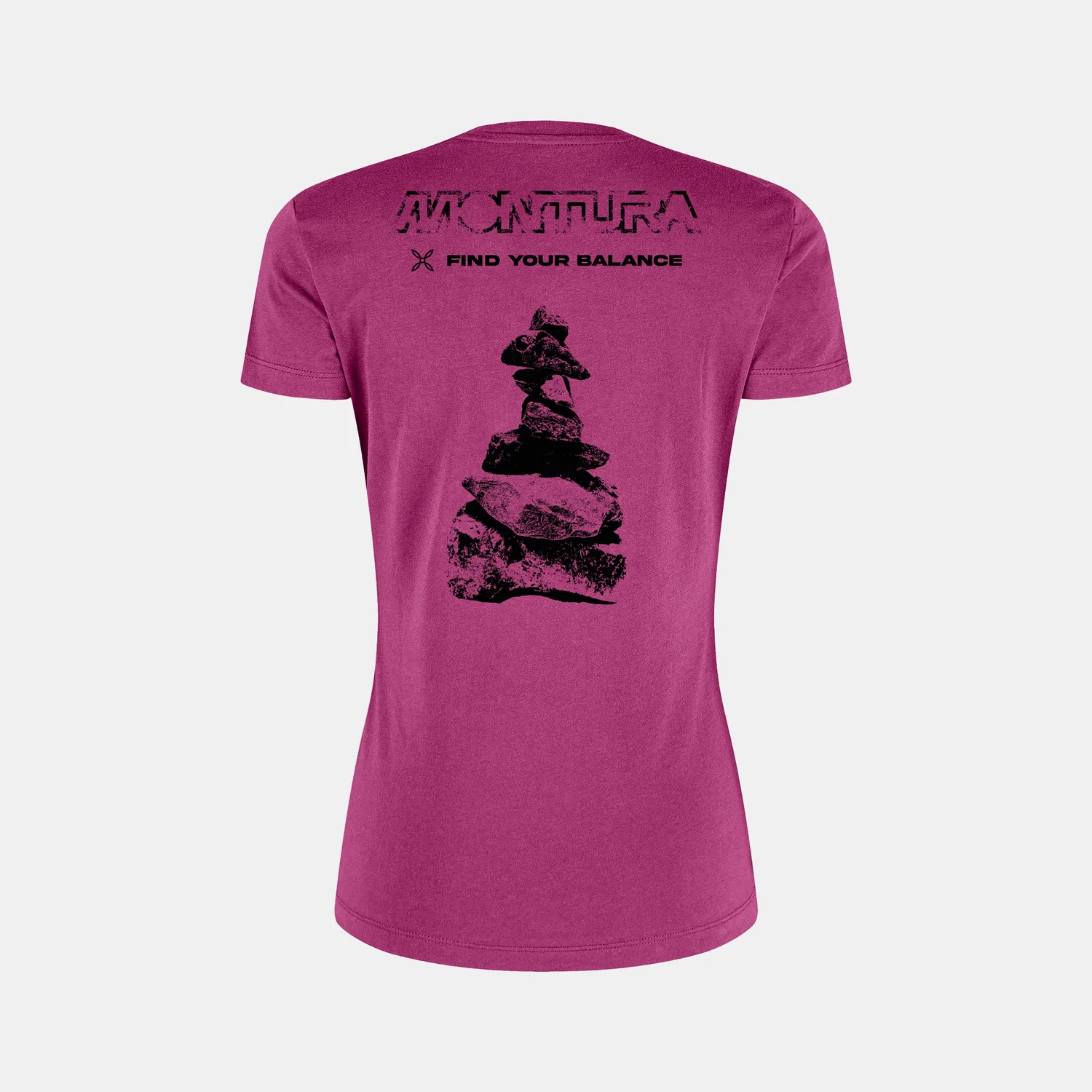 Montura Balance T-shirt Woman t-shirt bronze brown coton