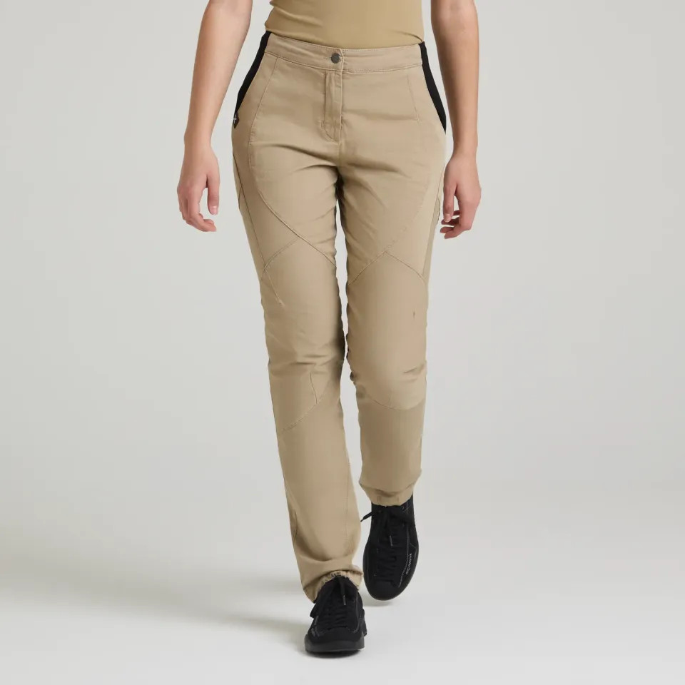 Montura Free Evo Pants Woman pantalon femme beige escalade