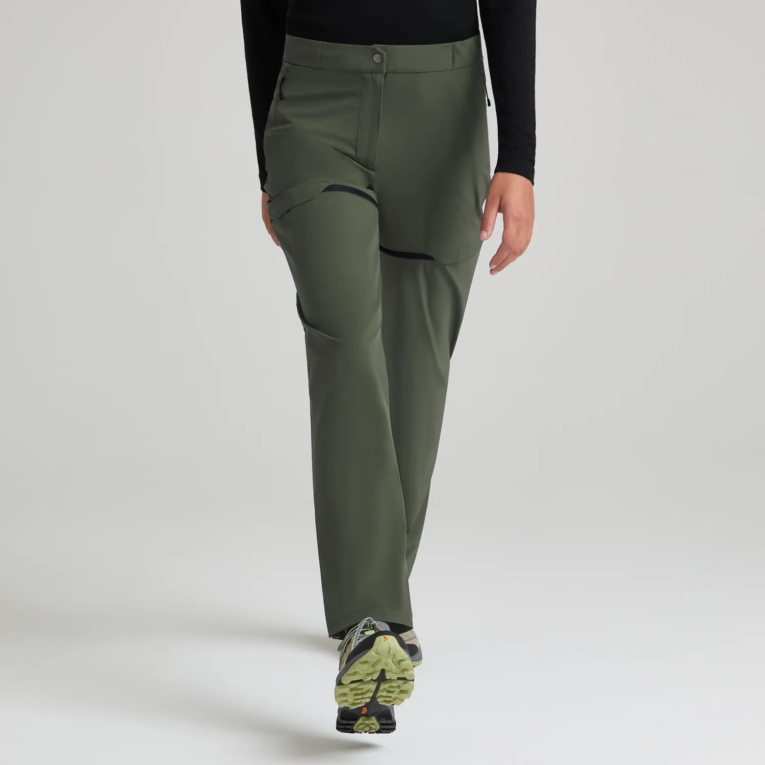 Montura Rise Zip Off pantalon femme Black M convertible