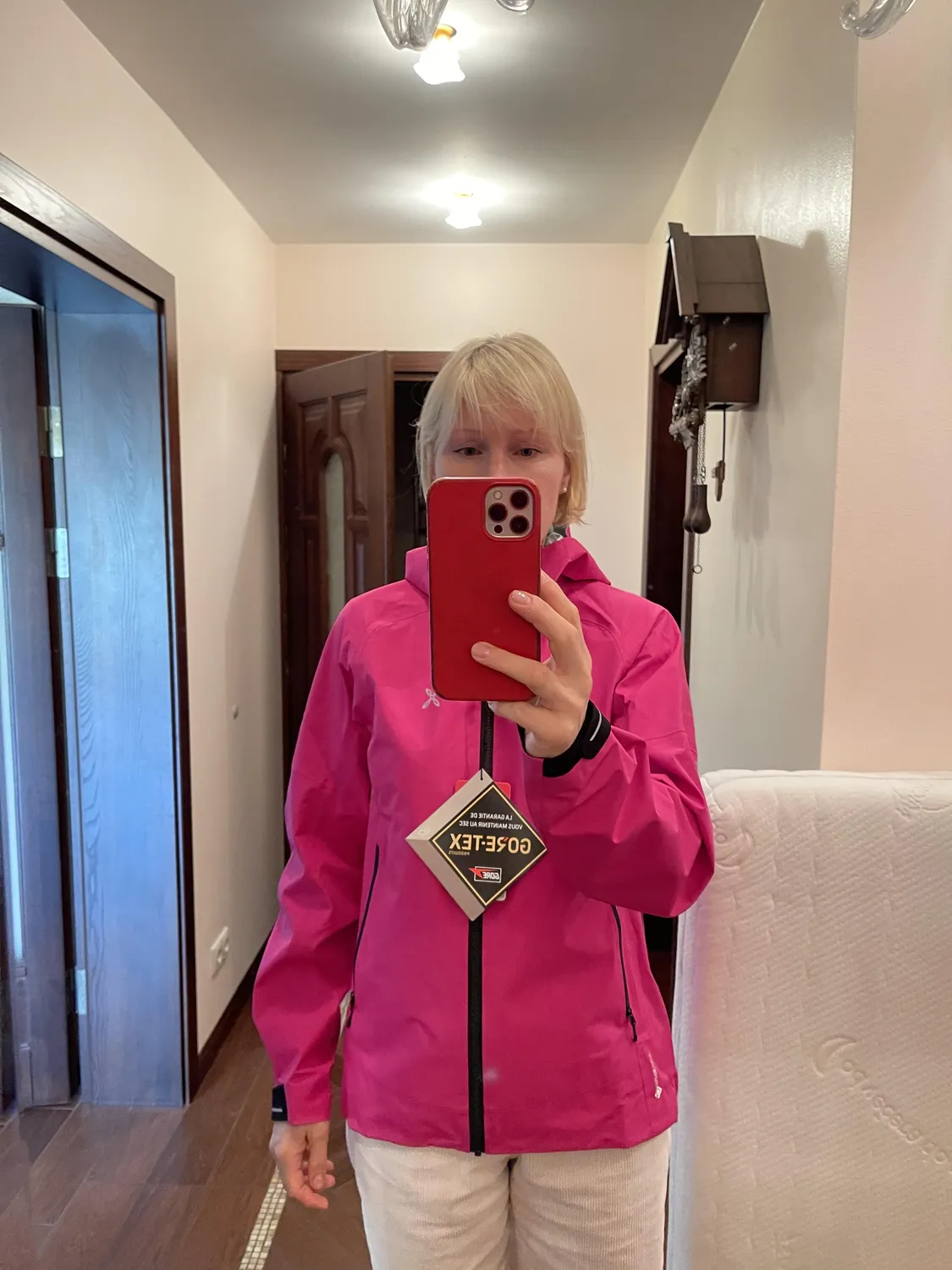 Montura Morningstar veste rando femme violet intense imperméable