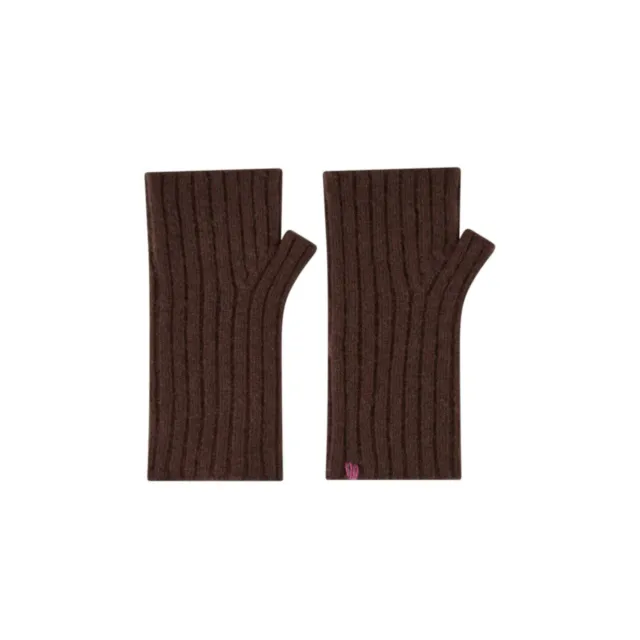 OAKWOOD Divine 65165 mitaines cachemire marron foncé