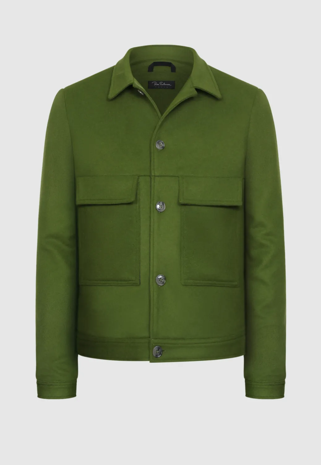 Pierre Talamon blouson vert coupe droite