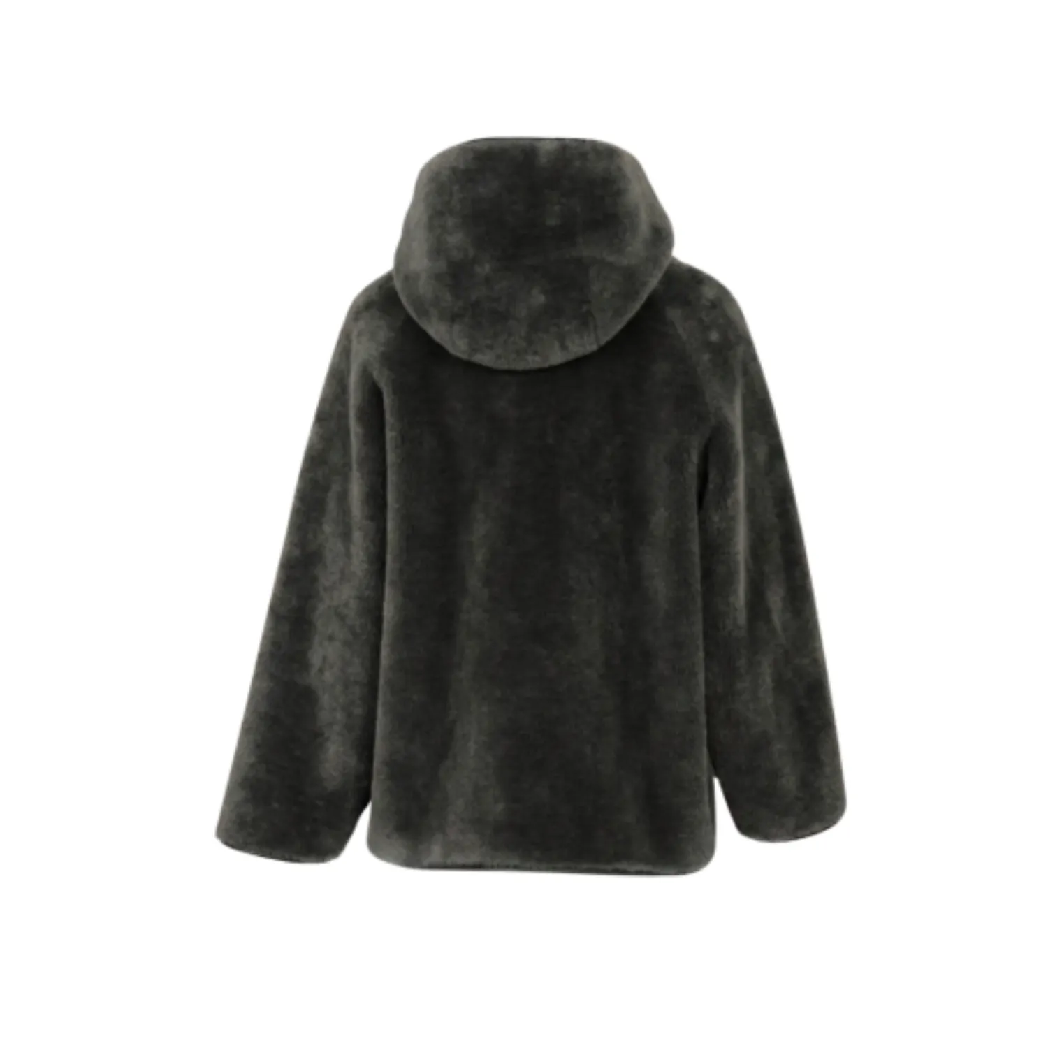 Oakwood Sopra 65255 veste fausse fourrure anthracite