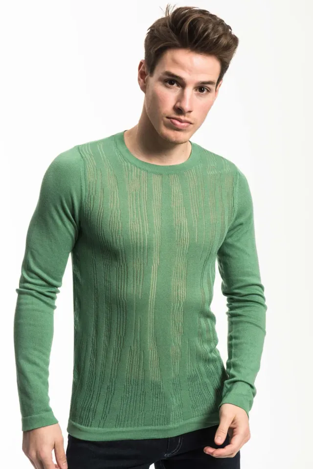 Pierre Talamon Zebra V3 Green pull motif zebra vert