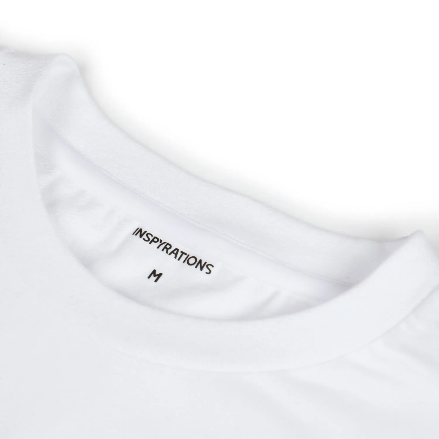 INSPYRATIONS Y t-shirt blanc coton bio 160g