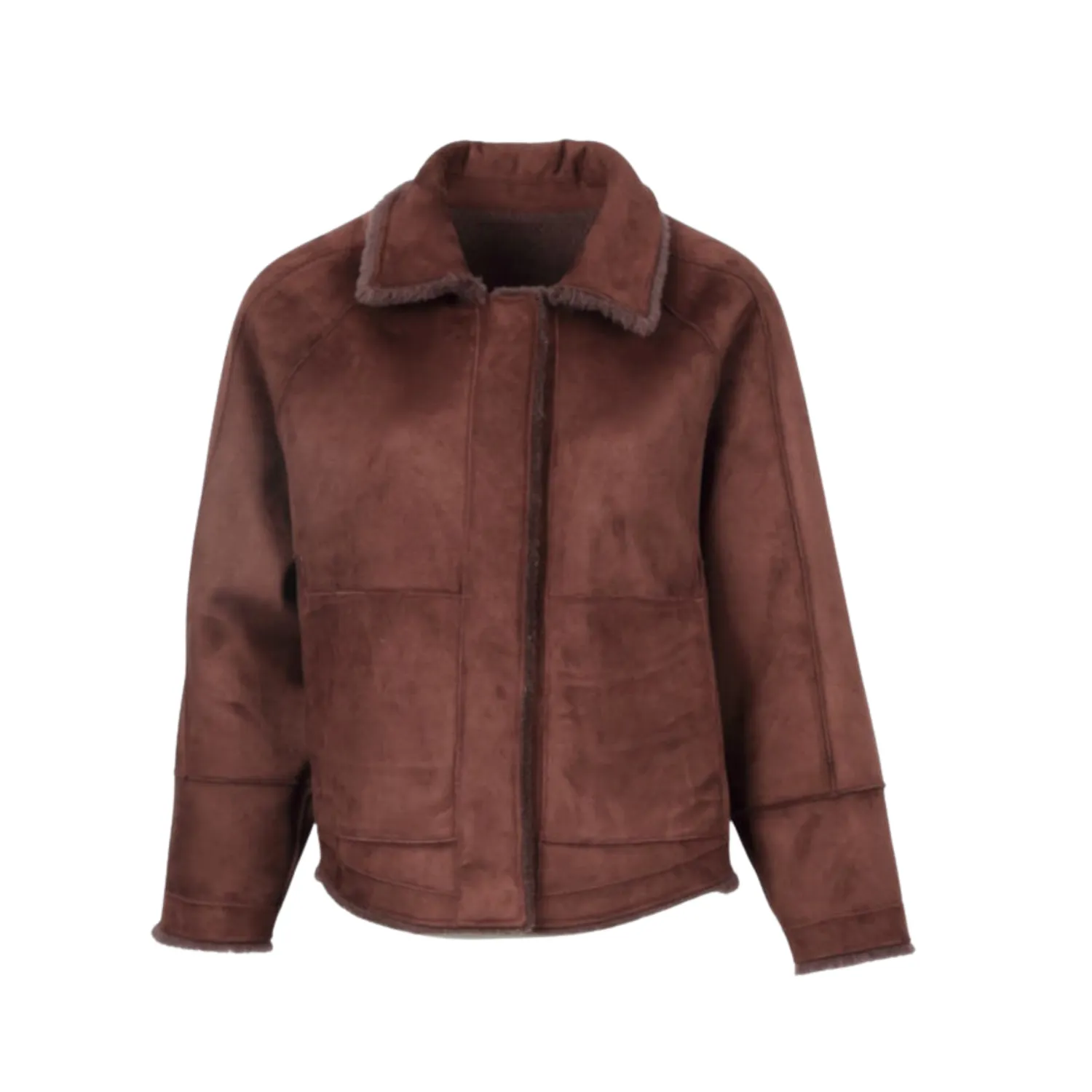 Oakwood Helen 63748 veste laine réversible porto
