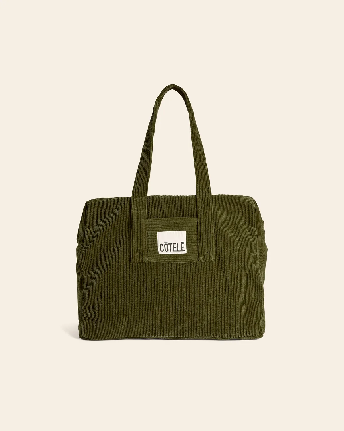 Cotelé Paris sac Chihiro vert olive voyage 50 cm