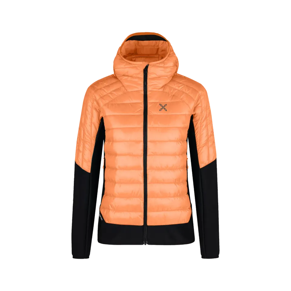 Montura Peak Hybrid Hooded Jacket doudoune femme turquoise isolante