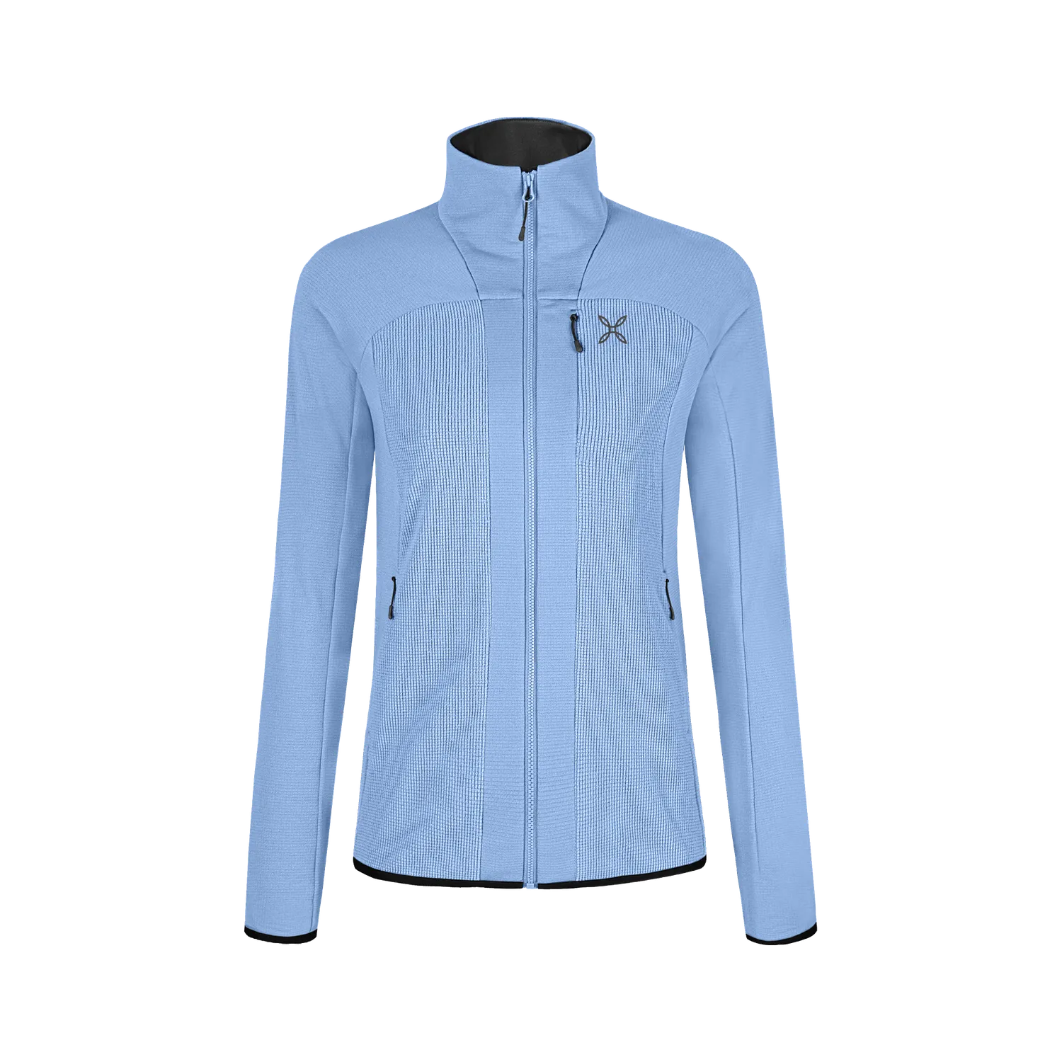 Montura Stretch 2 Maglia polaire femme zip noir recyclé