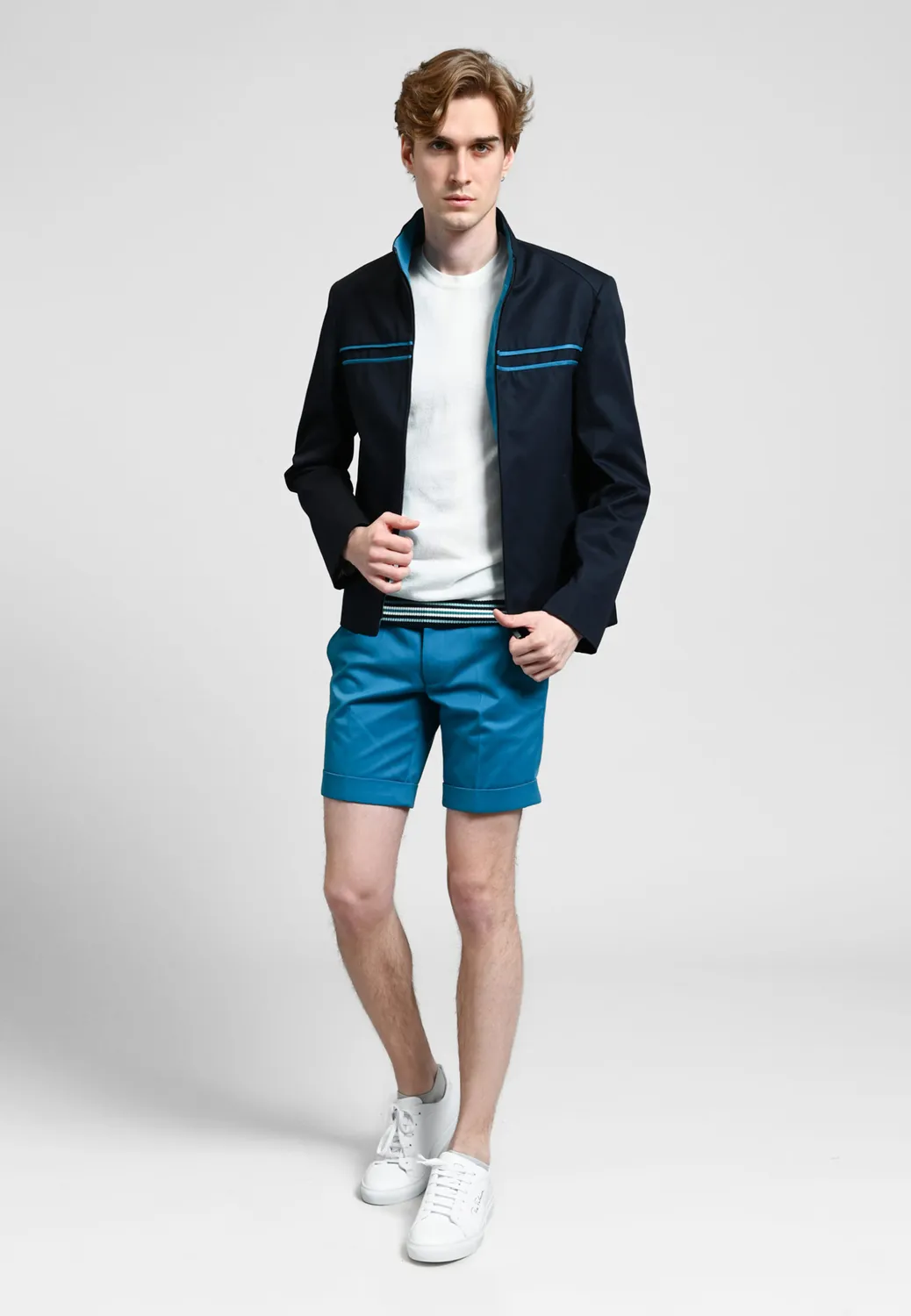 Pierre Talamon Matore Incrust blouson navy homme