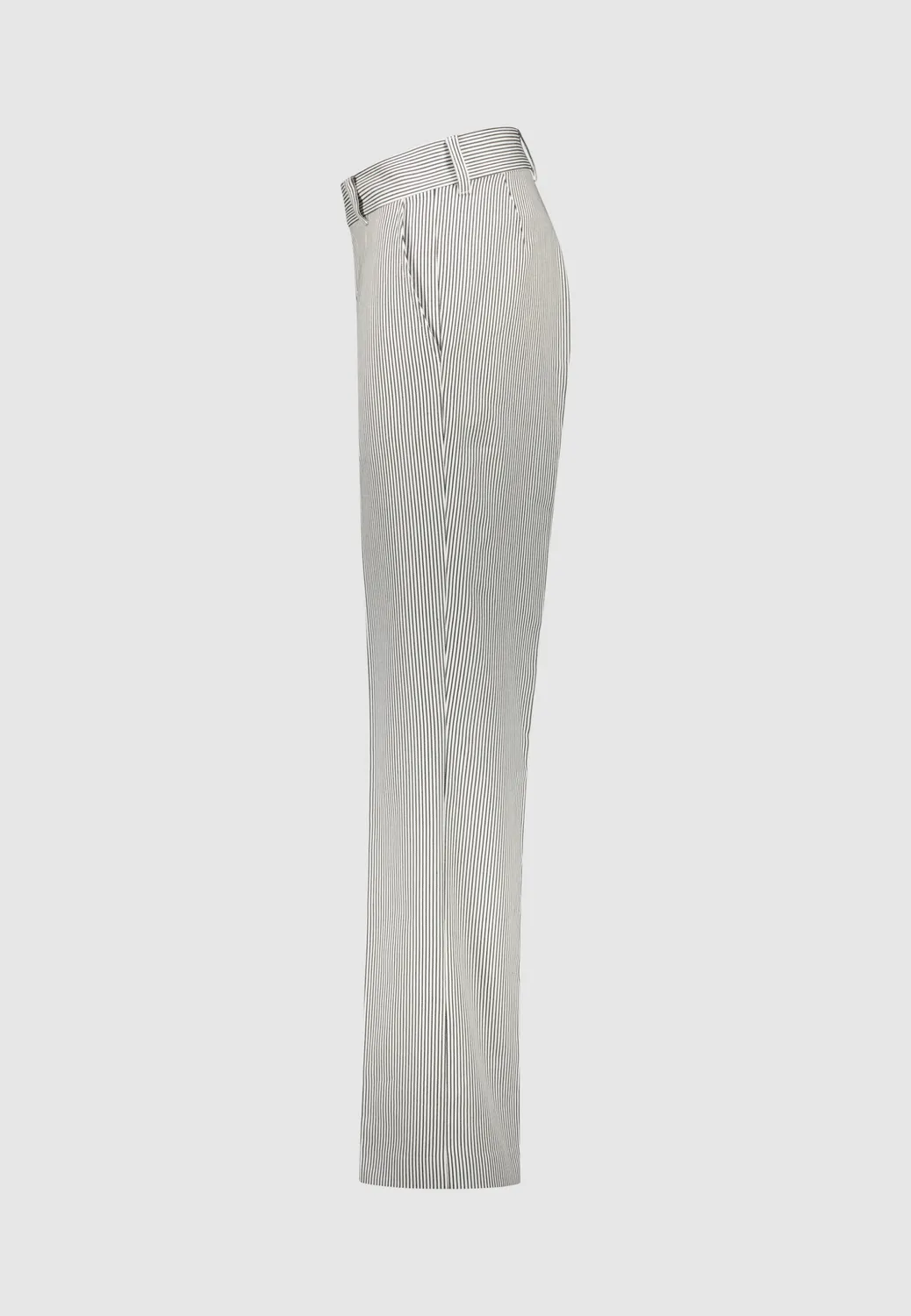 Pierre Talamon Malo Rayé pantalon rayé droit