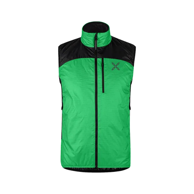 Montura Vertigo Comfortemp gilet steel blue coupe-vent