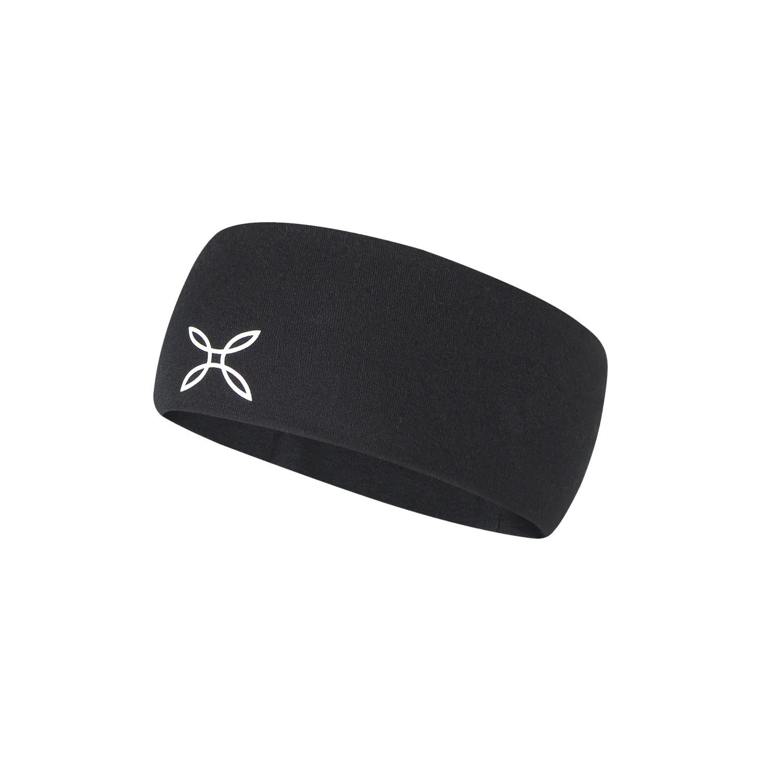 Montura Merino bandeau running noir laine mérinos